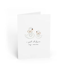 POST CARD | I GOT IT FROM MY MAMA