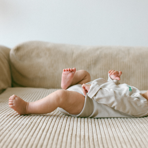 OVERSLAGROMPER | BONJOUR BEIGE