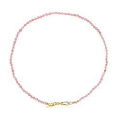 Jade Knotted Pink | Necklace