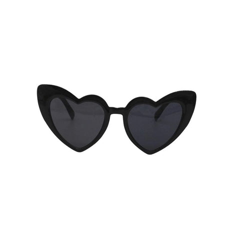 SUNGLASSES HEART | BLACK