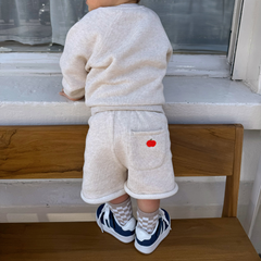 SWEAT PANTS BABY  | BONJOUR BEIGE