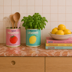 Storage tins | Lemon and Tomato