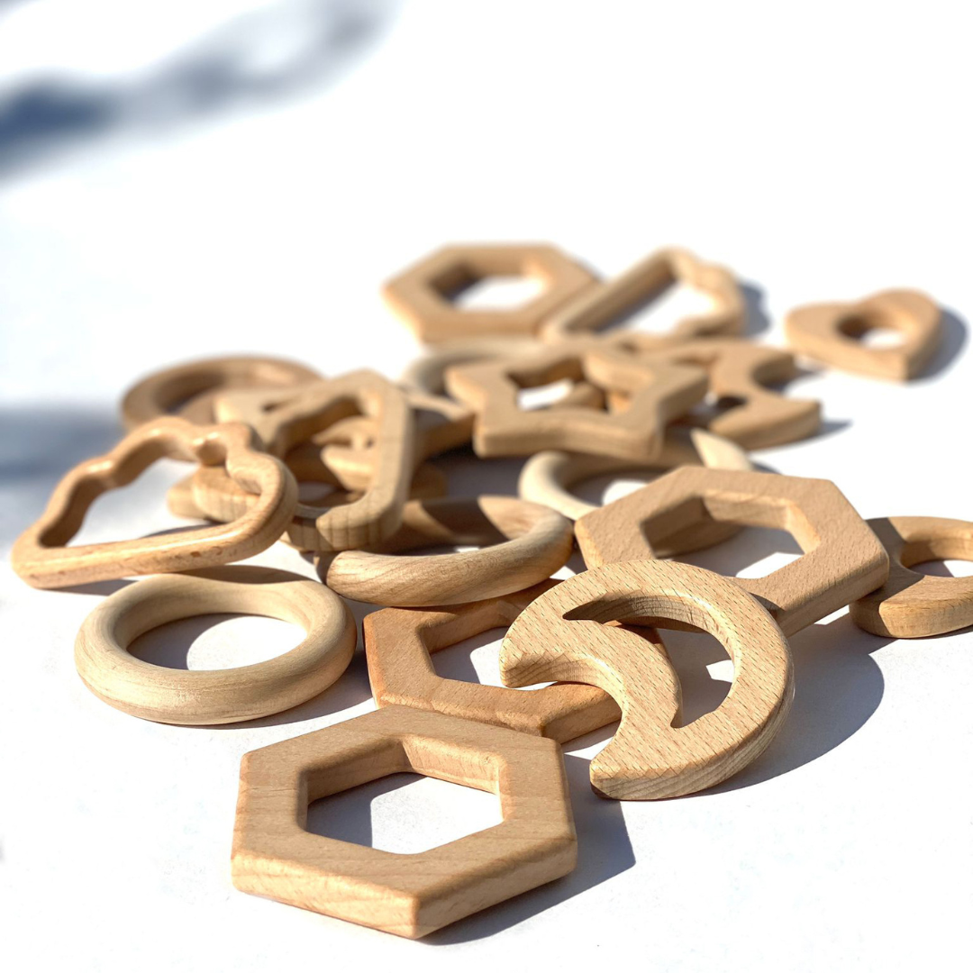 Bijtringen verschillende vormen 