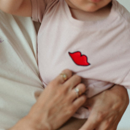 Roze kinder T-shirt. 