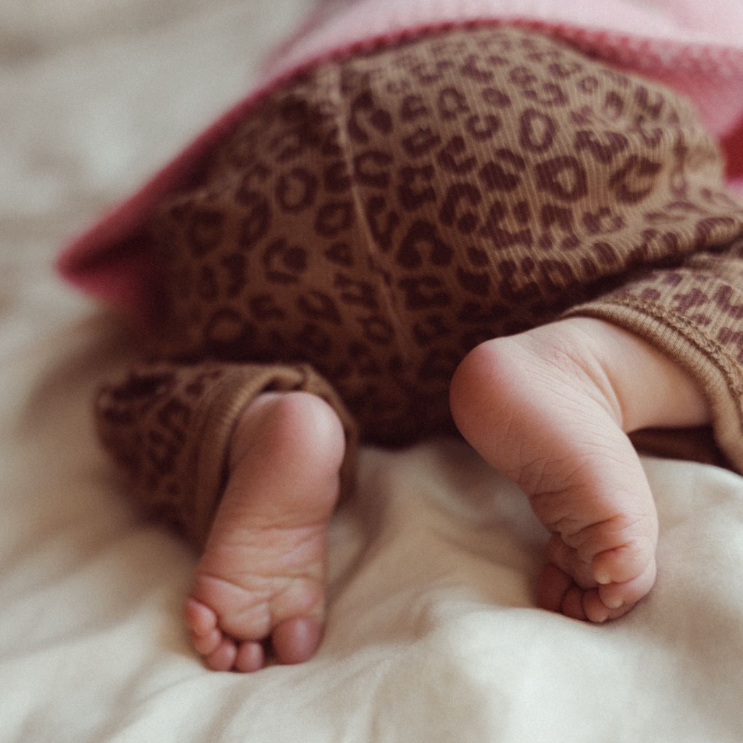 kleine legging panterprint