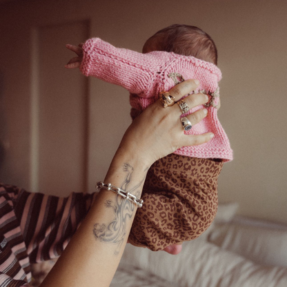 broekje in leopard print