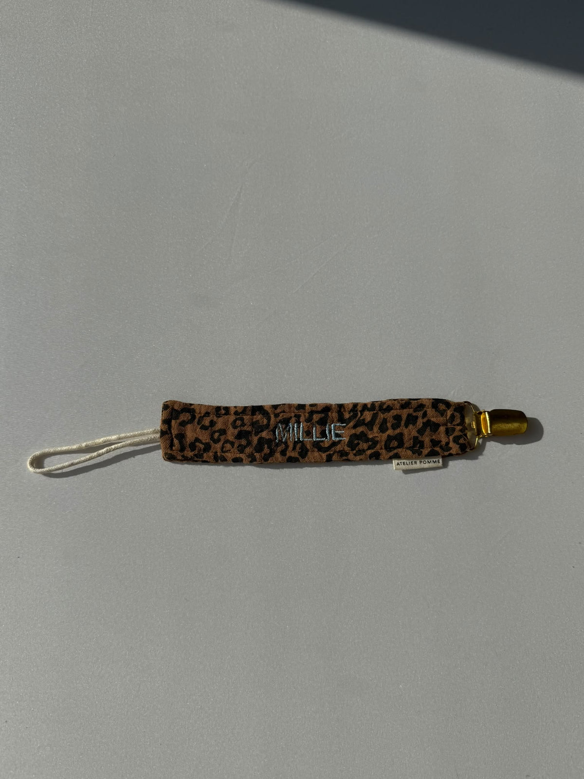 SAMPLE SALE |Pacifier Cord Leopard Millie