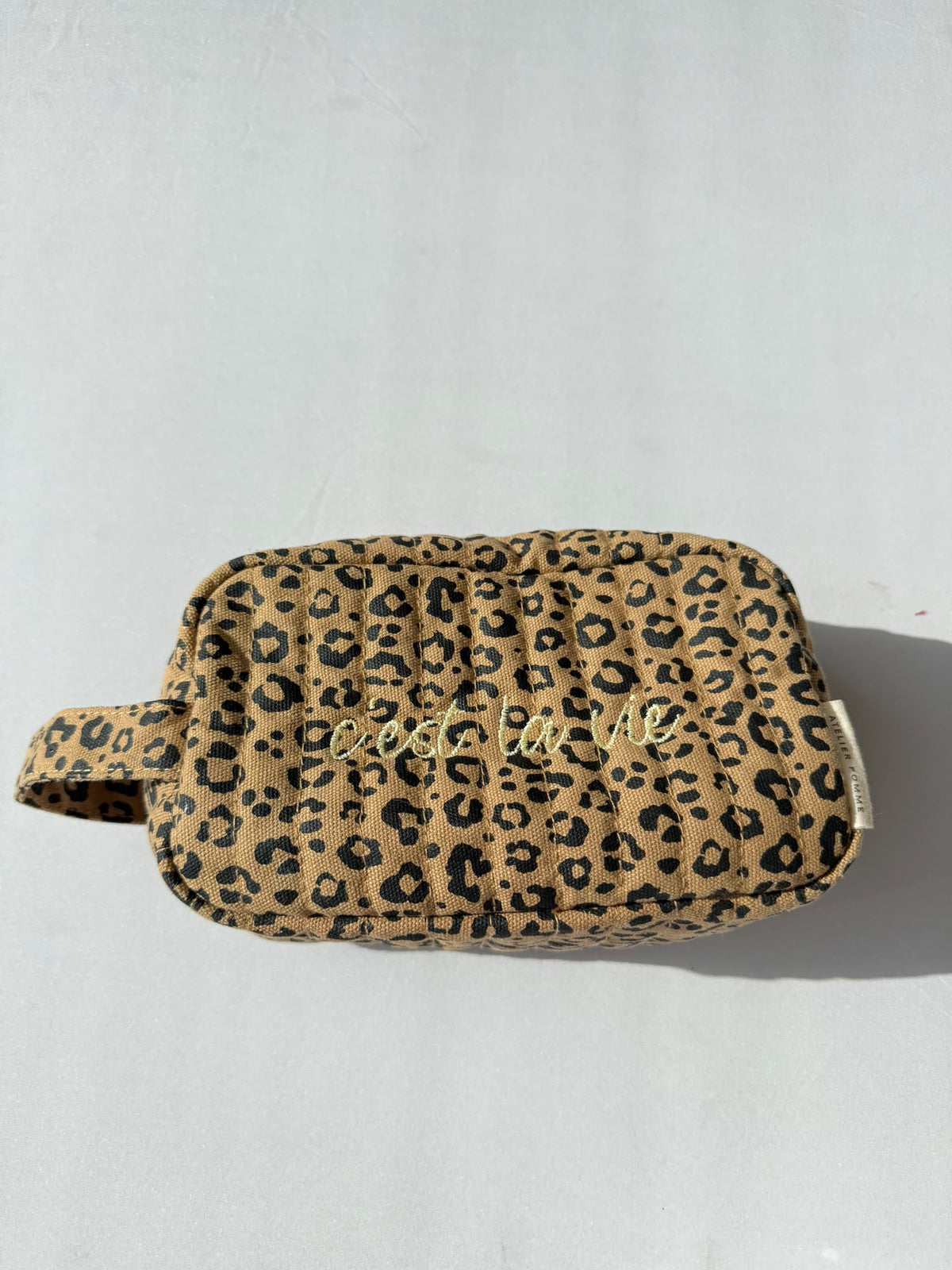 SAMPLE SALE | Leopard Pouch C&