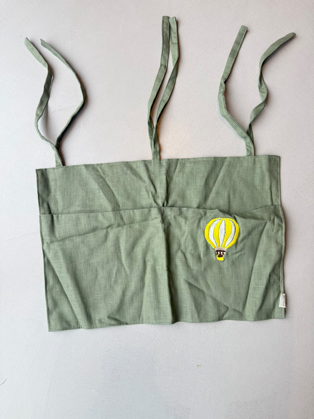 SAMPLE SALE| Bed Pocket Morning Moss Air Balloon