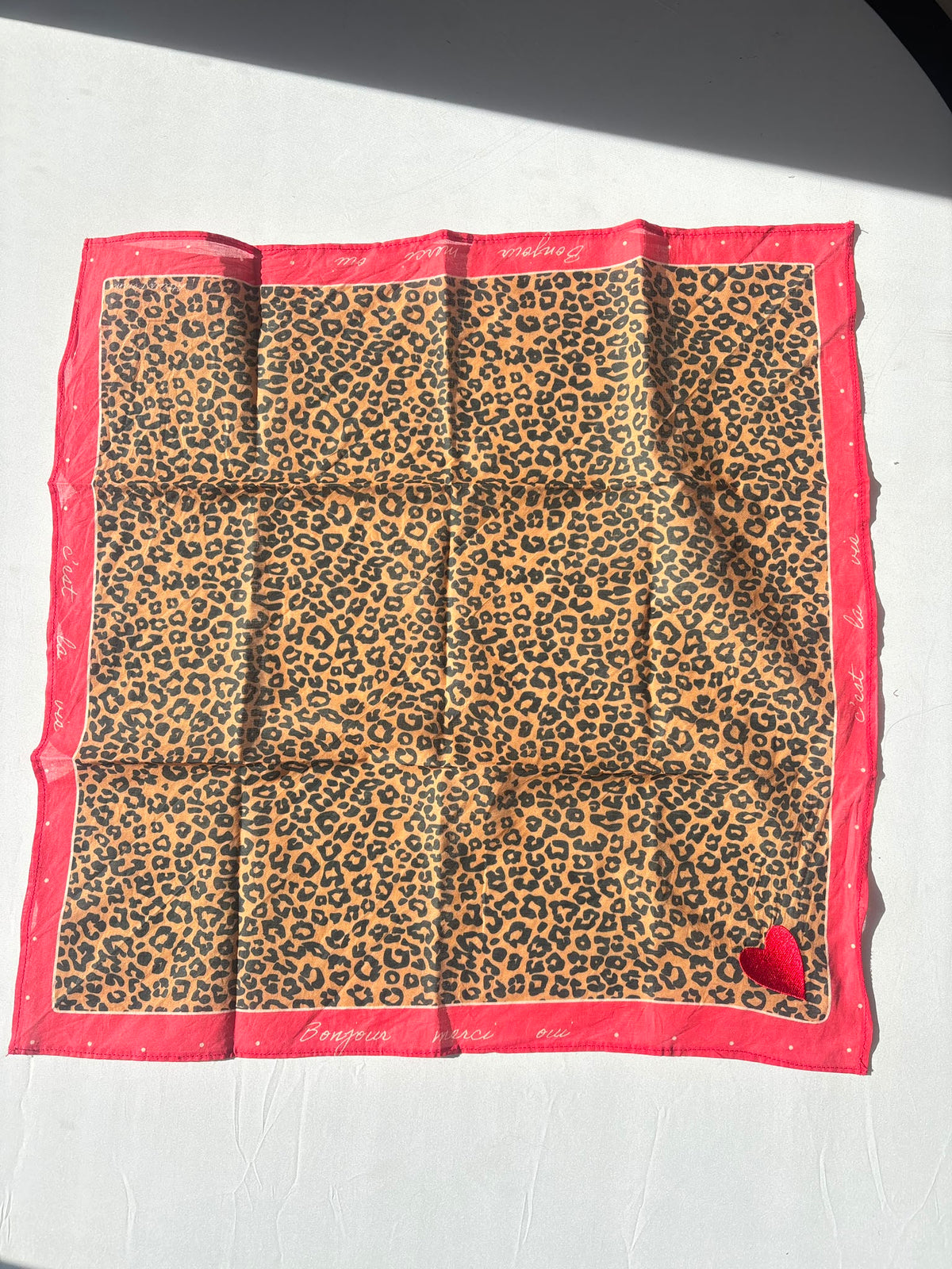 SAMPLE SALE | Petit scarf Pomme