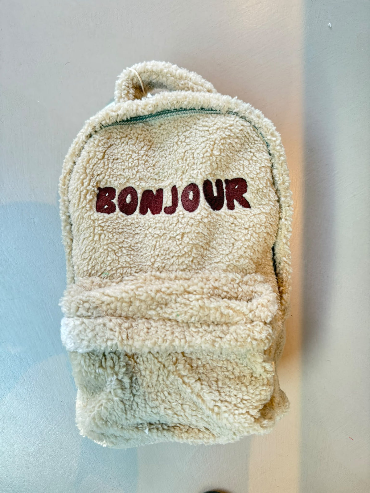 SAMPLE SALE | Teddy Backpack Bonjour