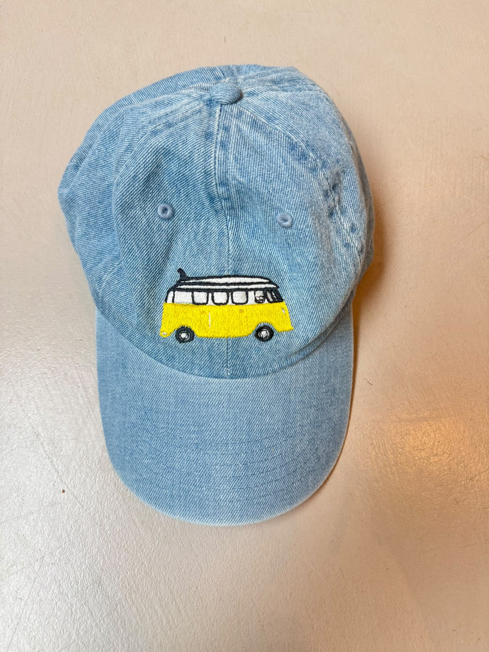 SAMPLE SALE | Cap Kids Denim Happy Camper Lucky Lemon 4-8