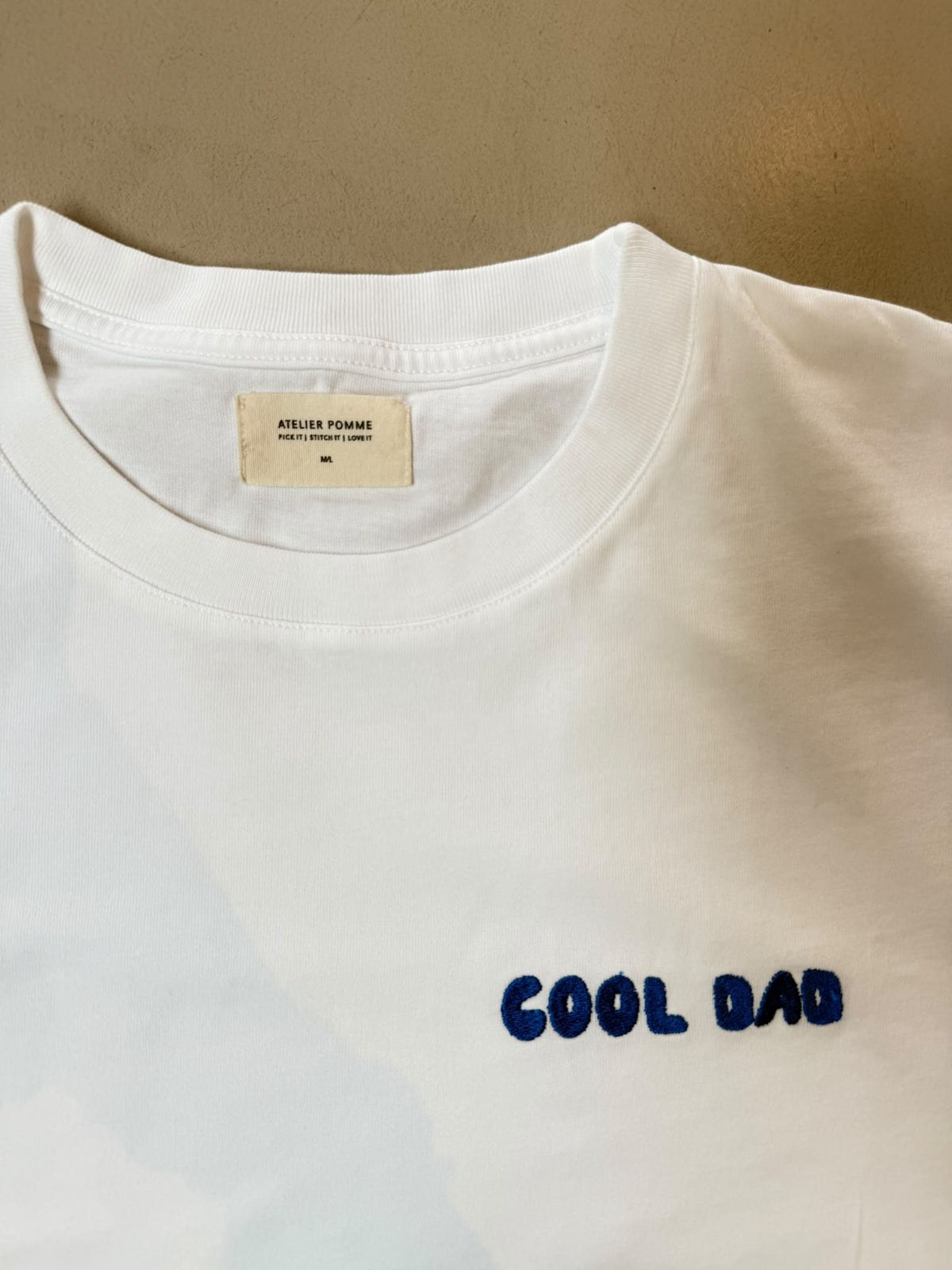 SAMPLE SALE | T-shirt White Cool Dad M/L