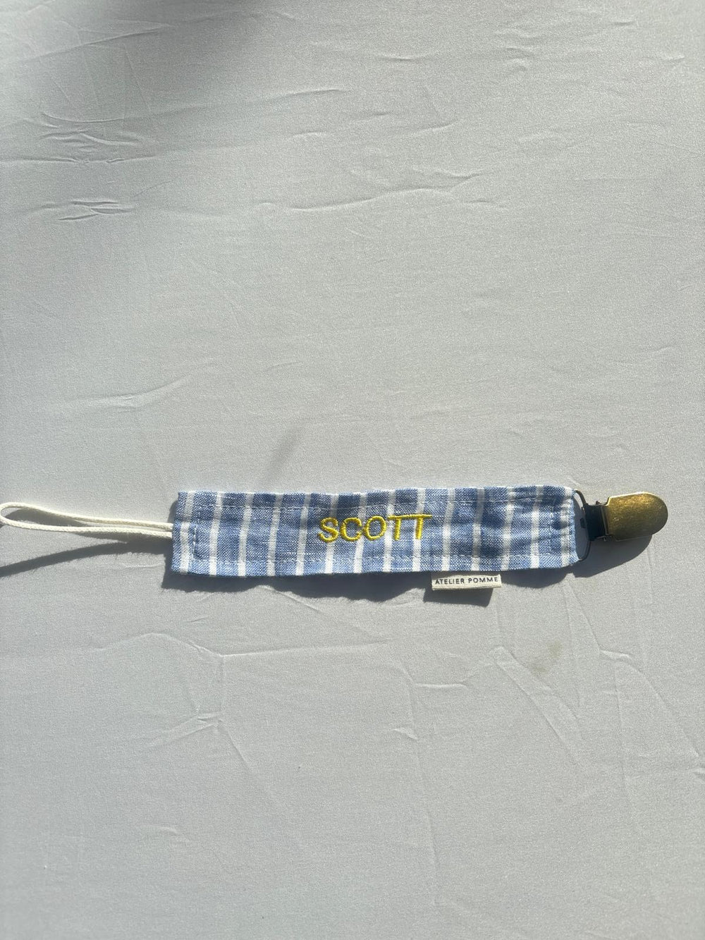 SAMPLE SALE | Pacifier Cord Lovely Linnen L'Amour Scott