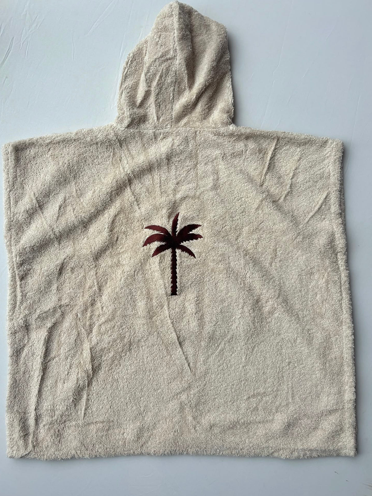 SAMPLE SALE |Bubble Poncho Bonjour Beige Palm