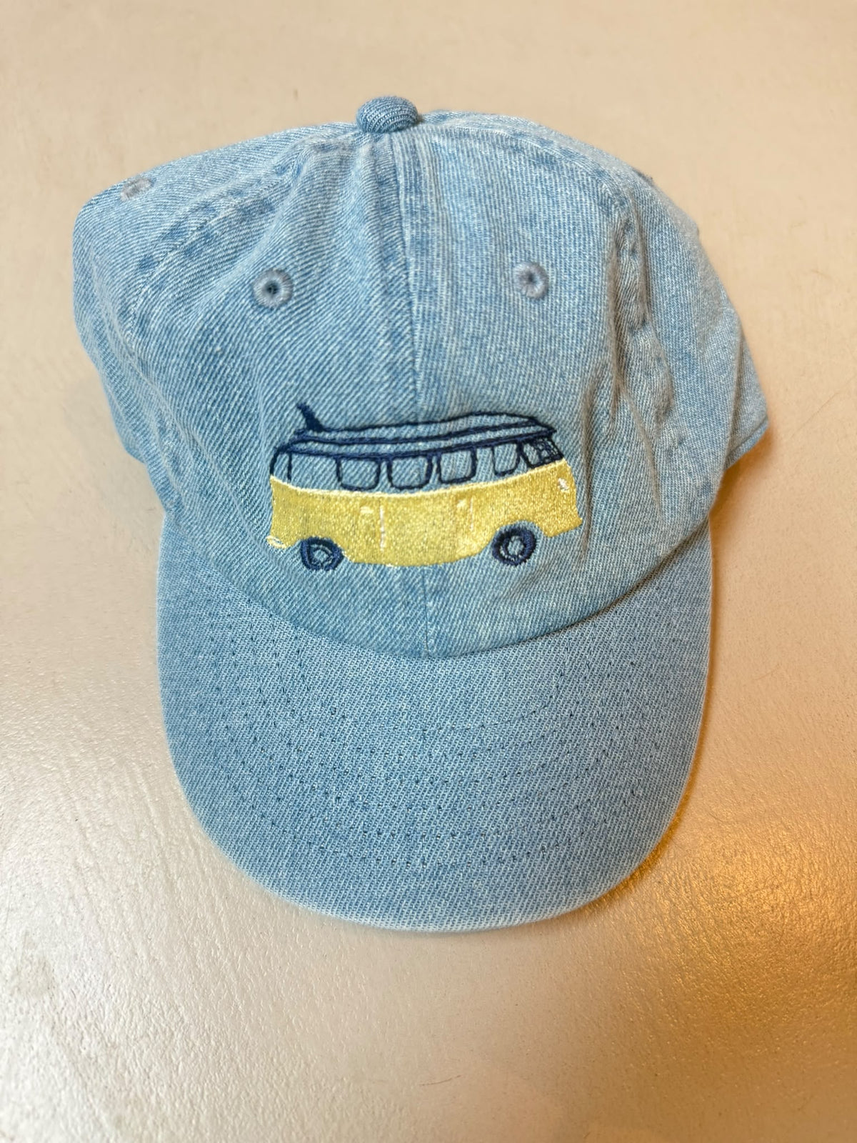SAMPLE SALE | Cap Kids Denim Happy Camper Butter Yellow
