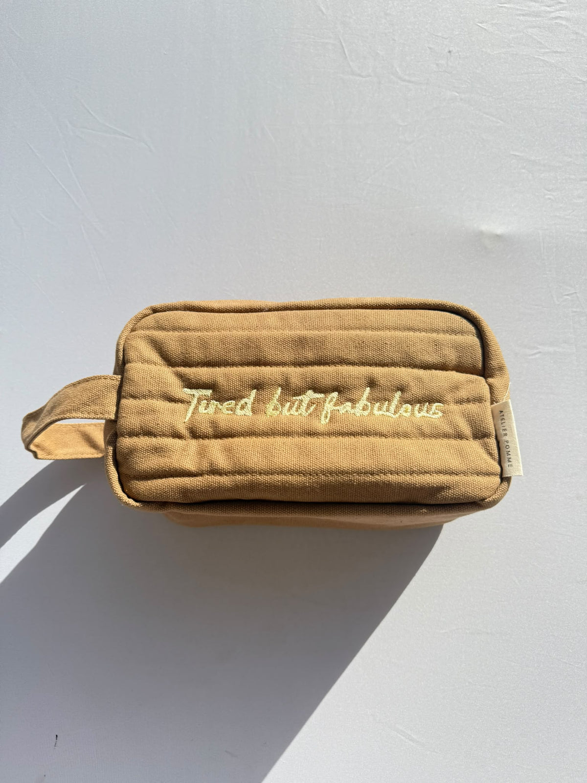 SAMPLE SALE | Fine Brown Pouch Tired but fabulous