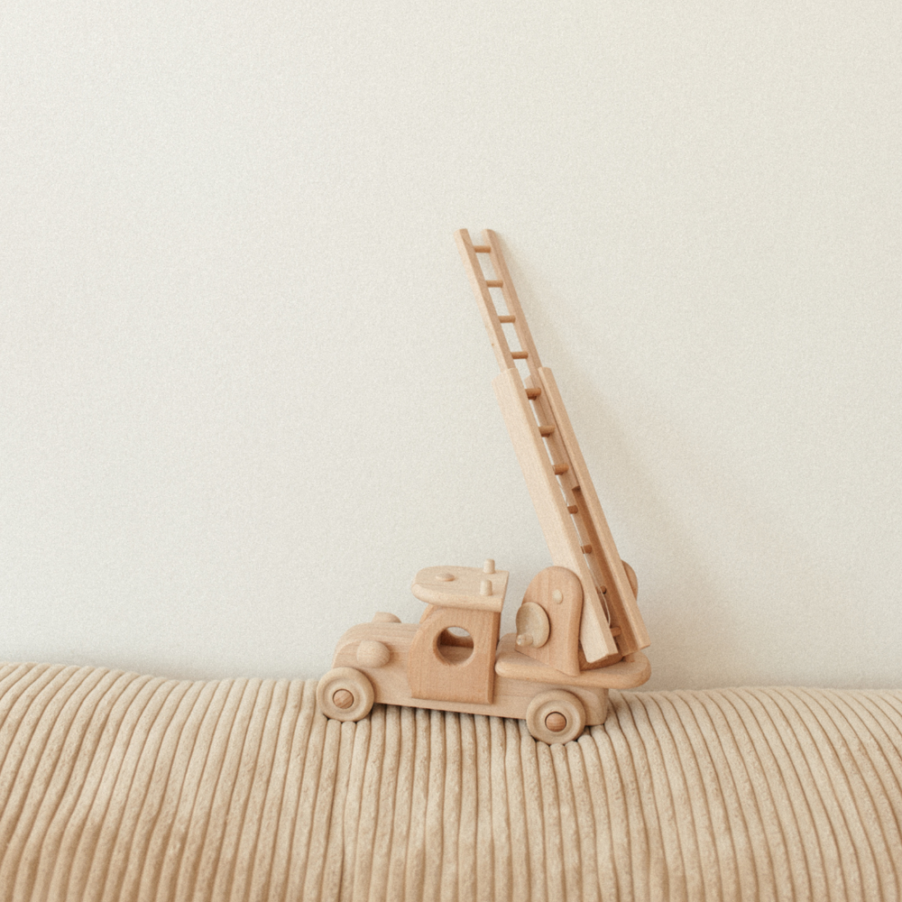 WOODEN TOY | HUGE FIRETRUCK