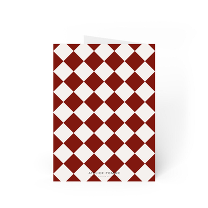 POST CARD | GINGHAM MERRY &amp; BRIGHT