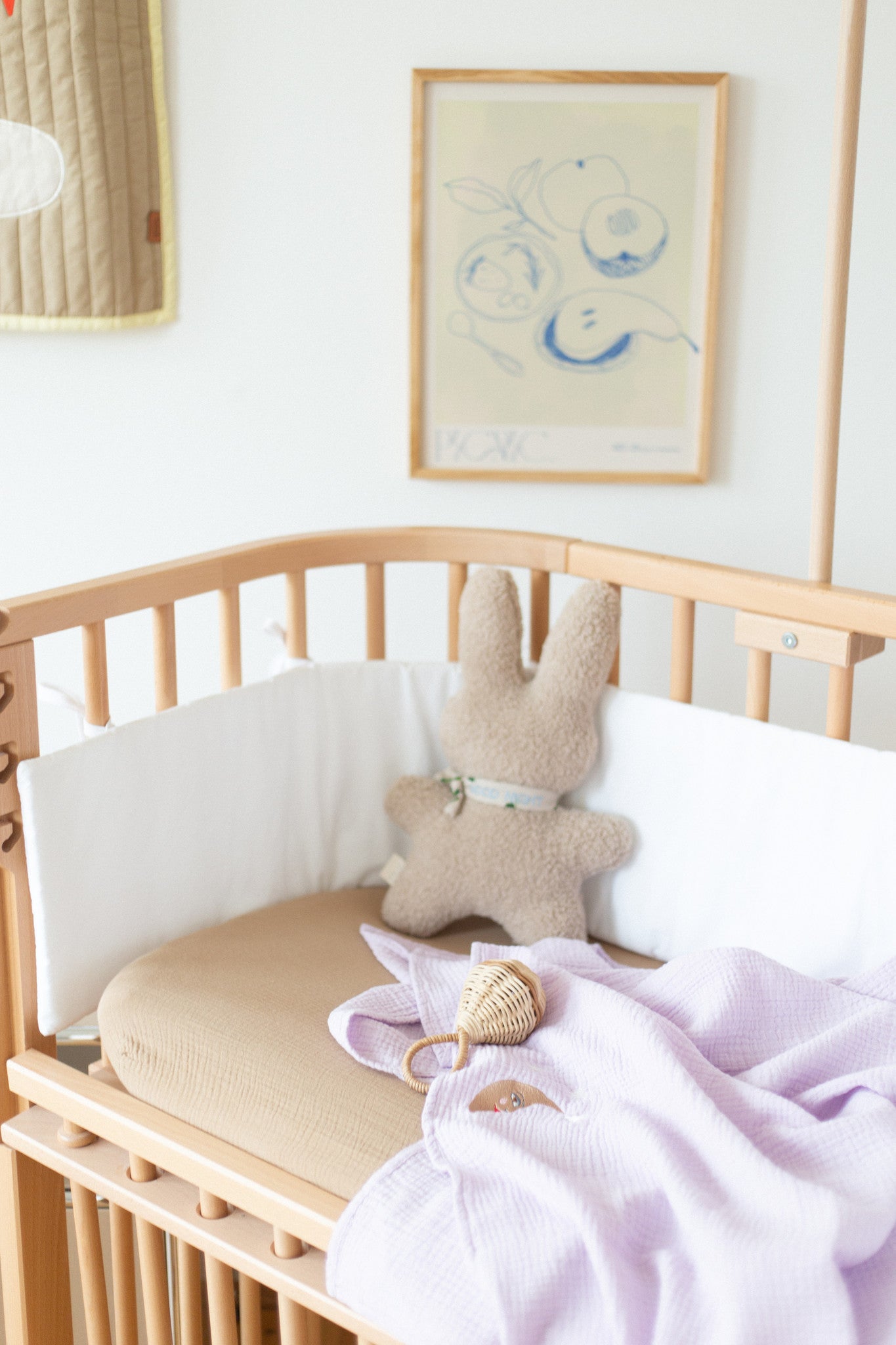 FLAT SHEET CRIB | LUCKY LILA