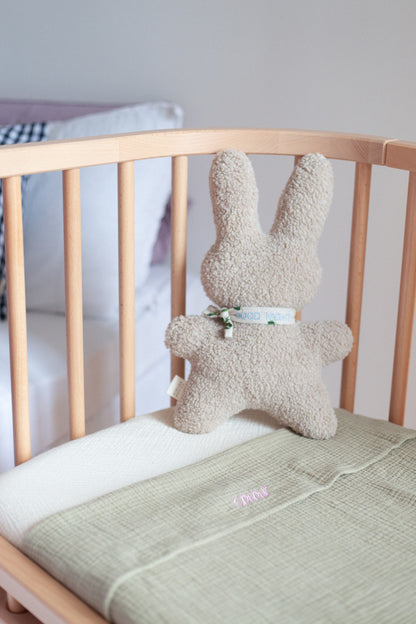 FLAT SHEET CRIB | MORNING MOSS