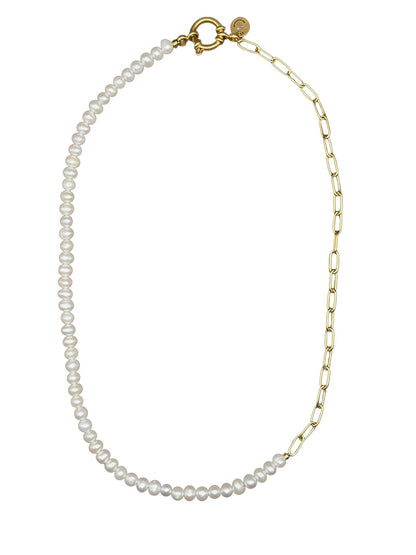 FLINT GOLD NECKLACE