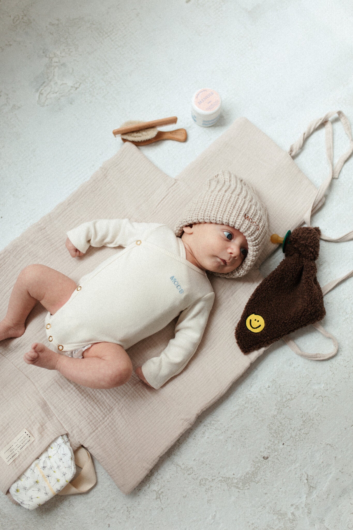 OVERSLAGROMPER | COSY WHITE