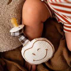 PACIFIER CLOTH POMME | COSY WHITE