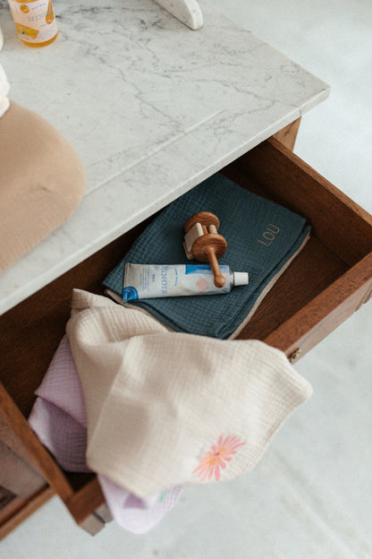 PETIT TOWEL | MISTY BLUE