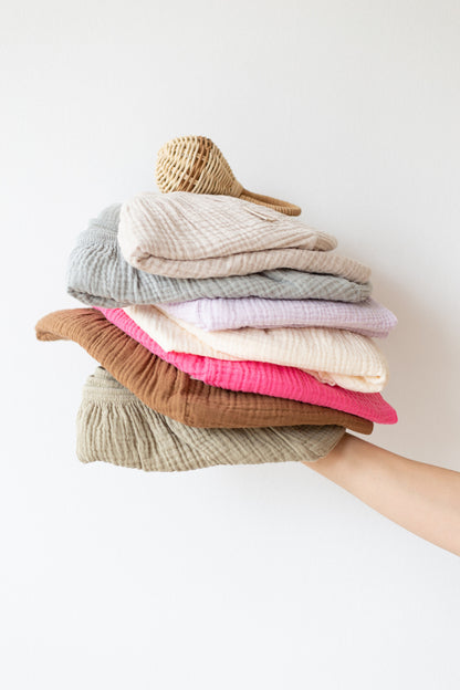 FITTED SHEET CRIB | BLOWY BUBBLEGUM