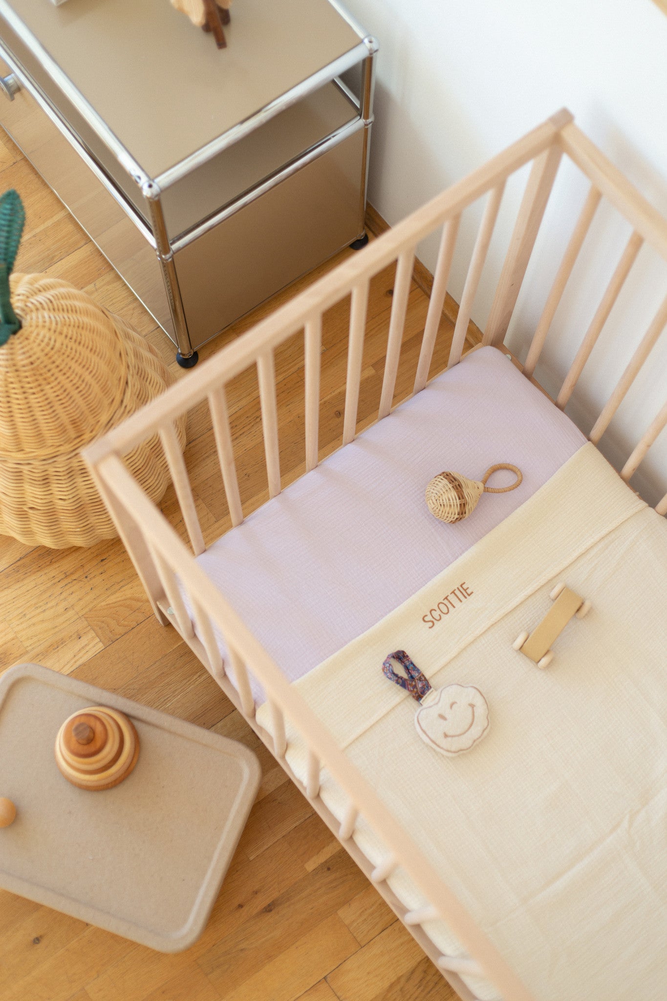 FITTED SHEET COT | LUCKY LILA
