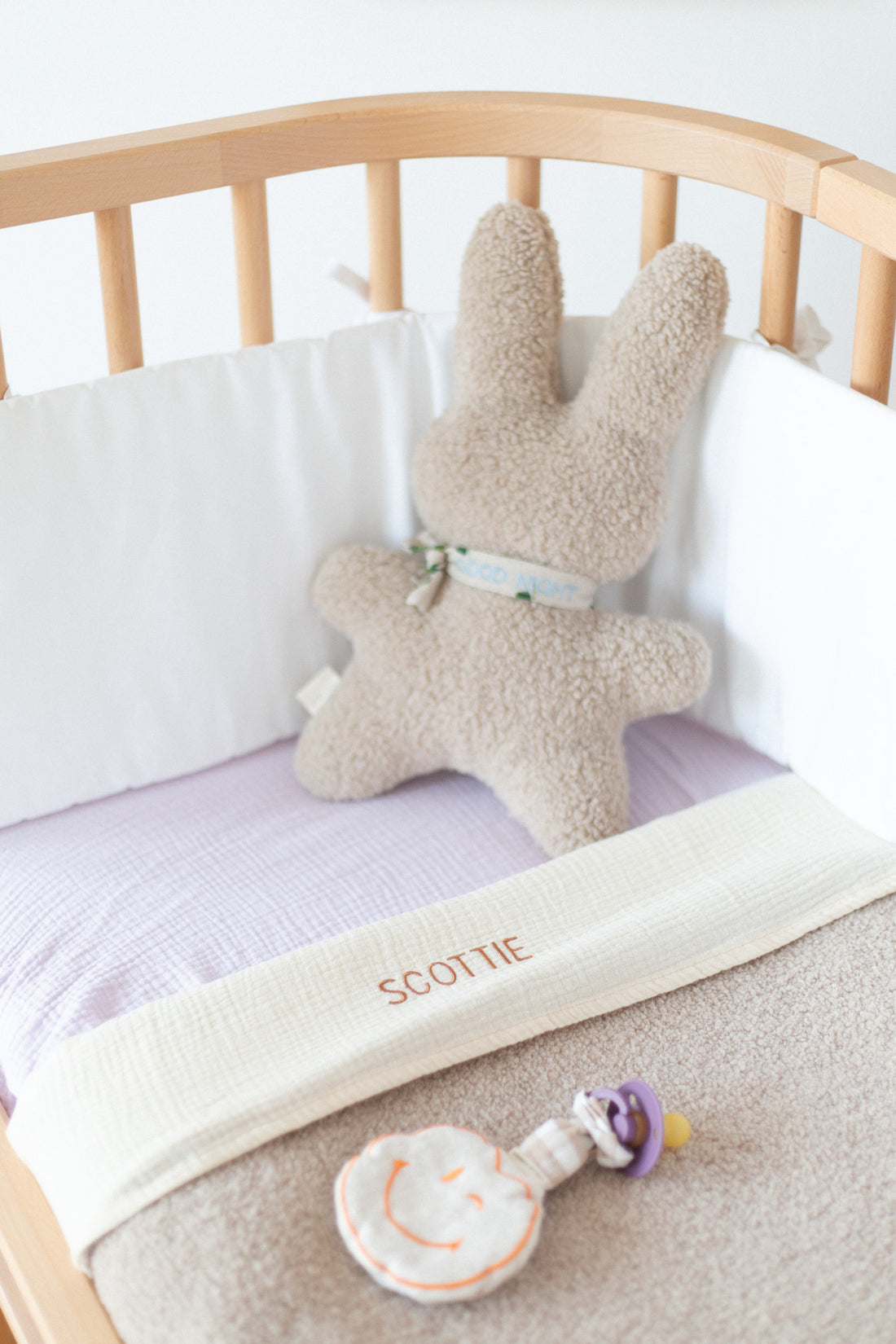 FITTED SHEET CRIB | LUCKY LILA