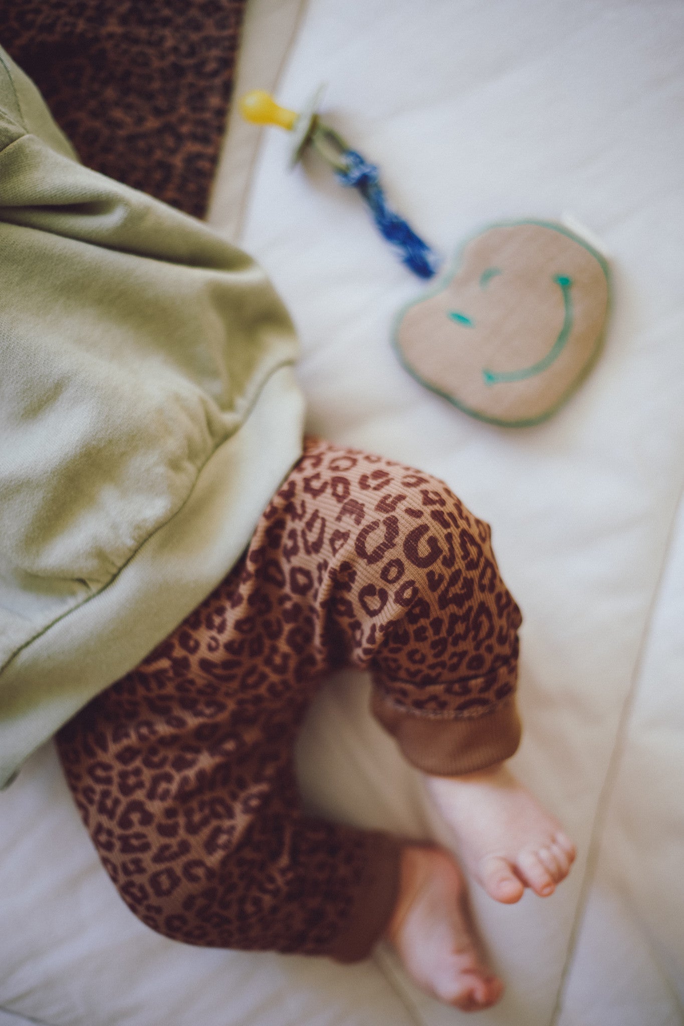 TINY PANTS | LEOPARD BROWN