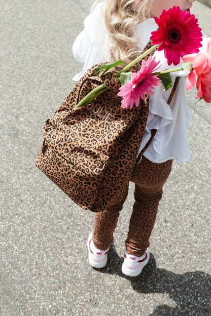 HAPPY PANTS | LEOPARD BROWN
