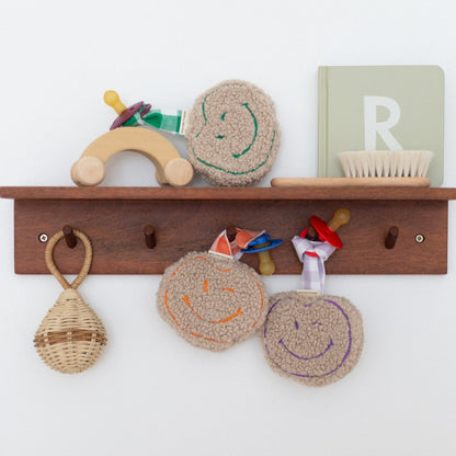 PACIFIER CLOTH  POMME | TEDDY OOPSY ORANGE
