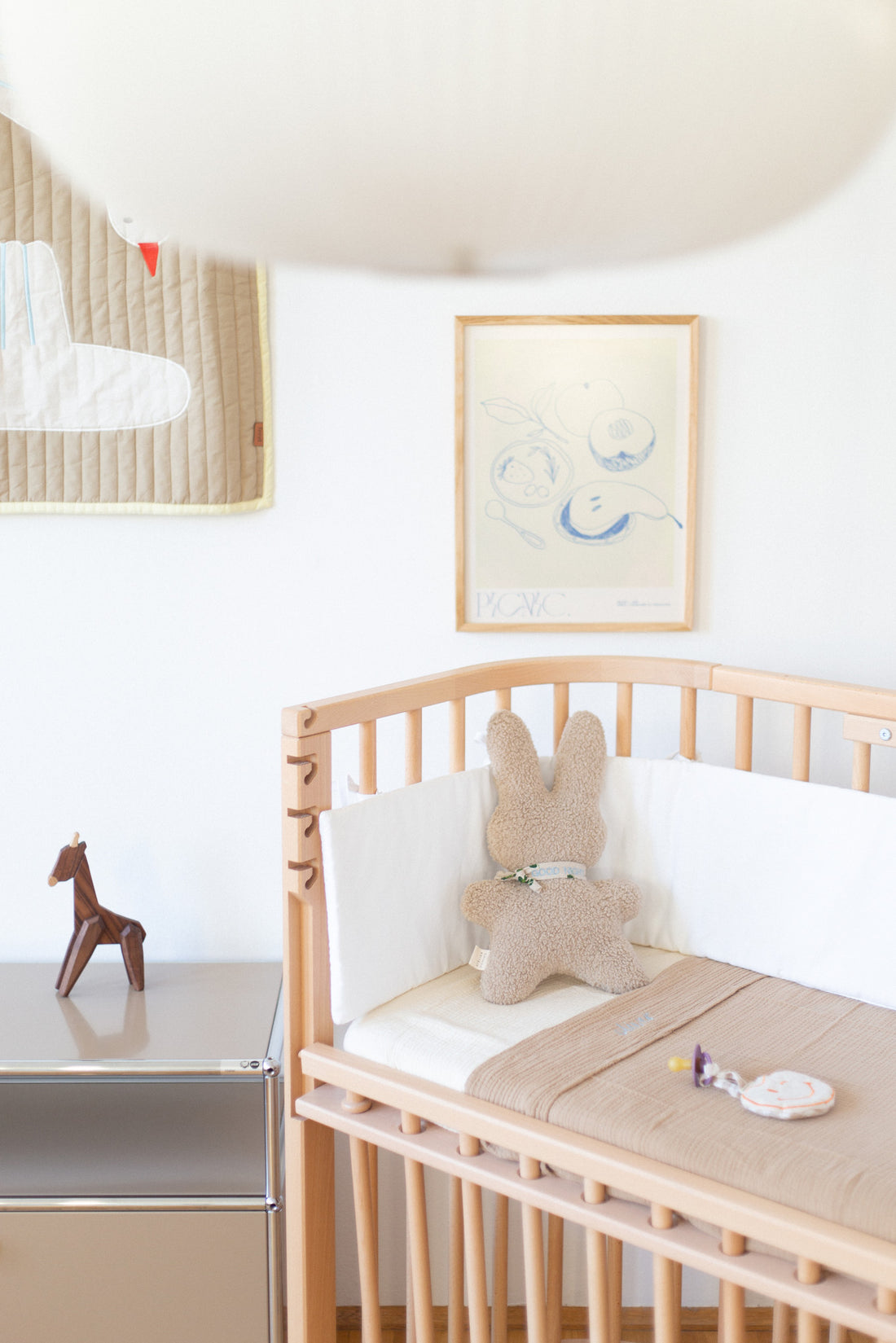 FLAT SHEET CRIB | FINE BROWN