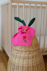 PACIFIER CLOTH  CUDDLE | BLOWY BUBBLEGUM