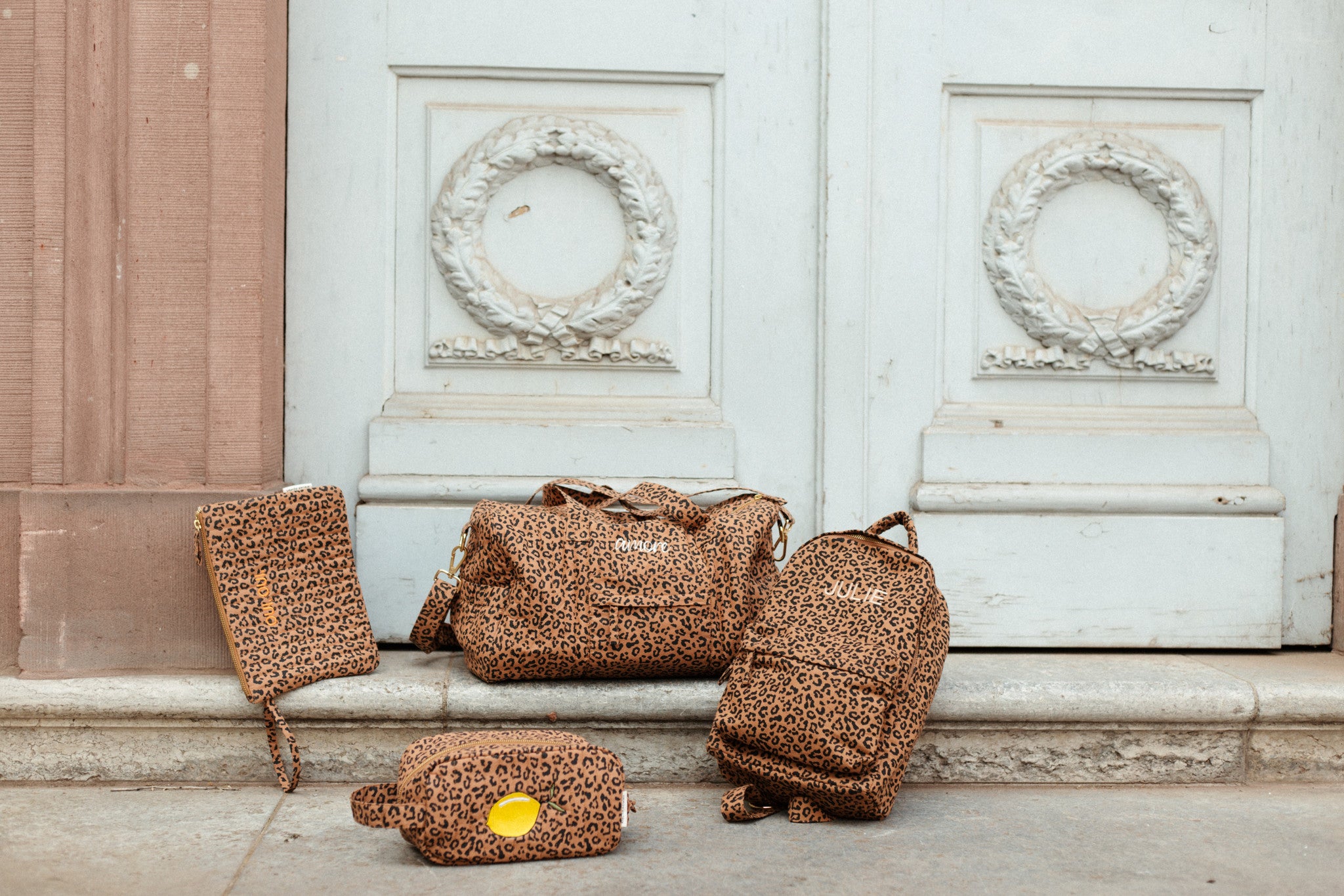 THE FLAT POUCH    |  LEOPARD