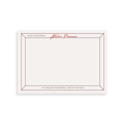 POST CARD | MERRY CHRISTMAS