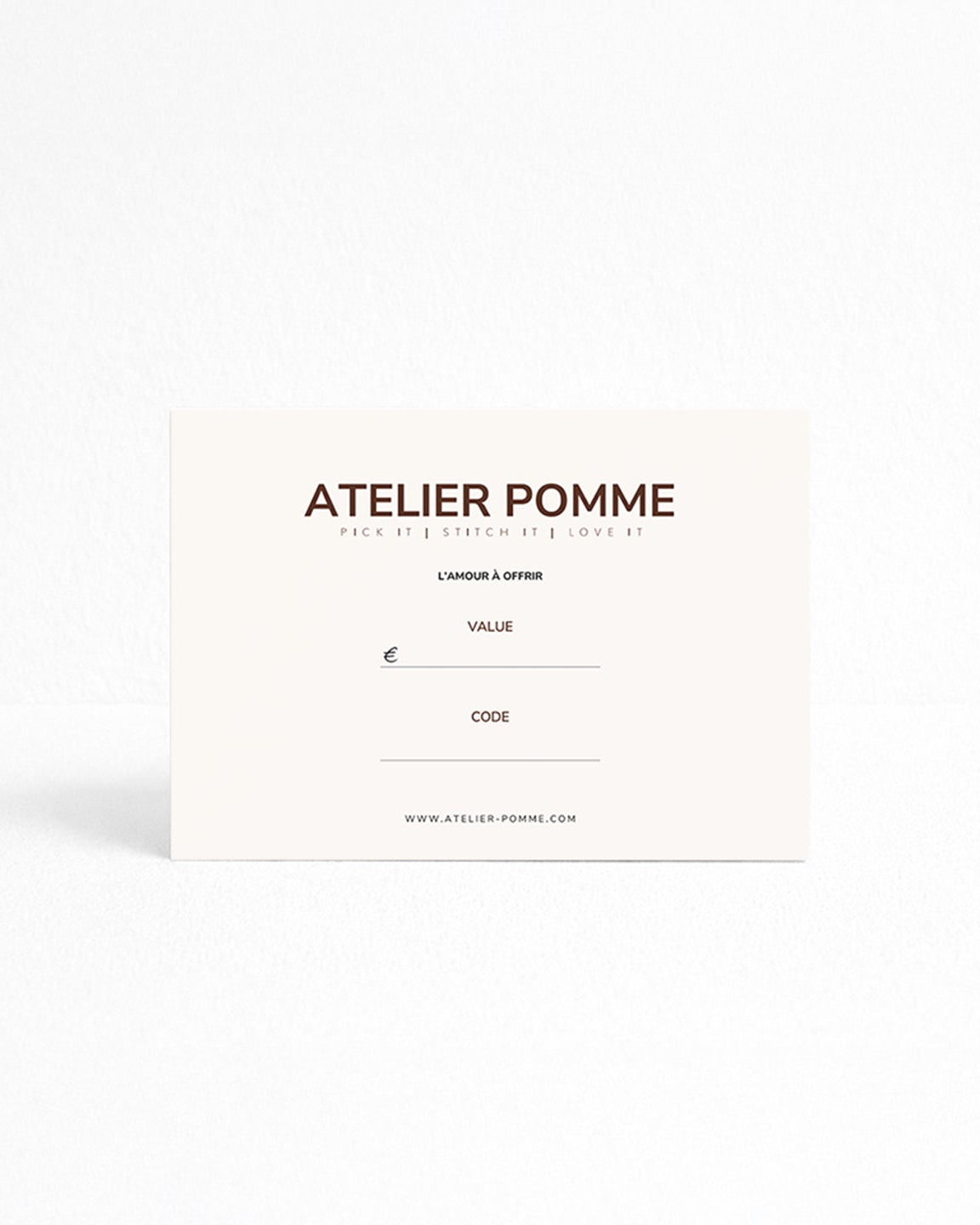 PHYSICAL GIFT CARD | MERCI