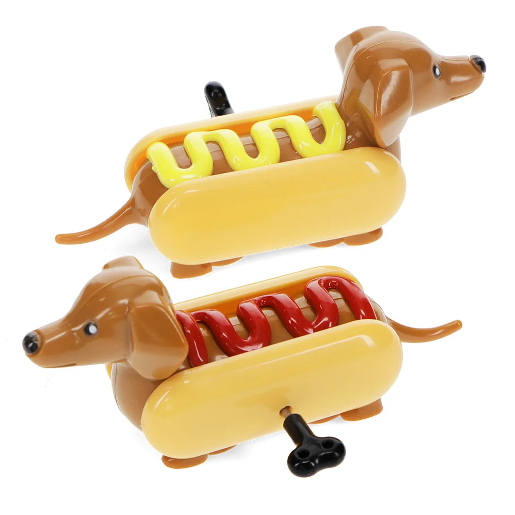 Wind-up racers | Hot Dogs (set of 2)