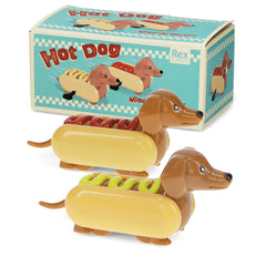 Wind-up racers | Hot Dogs (set of 2)