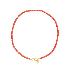 Koraalketting met bedelsluiting