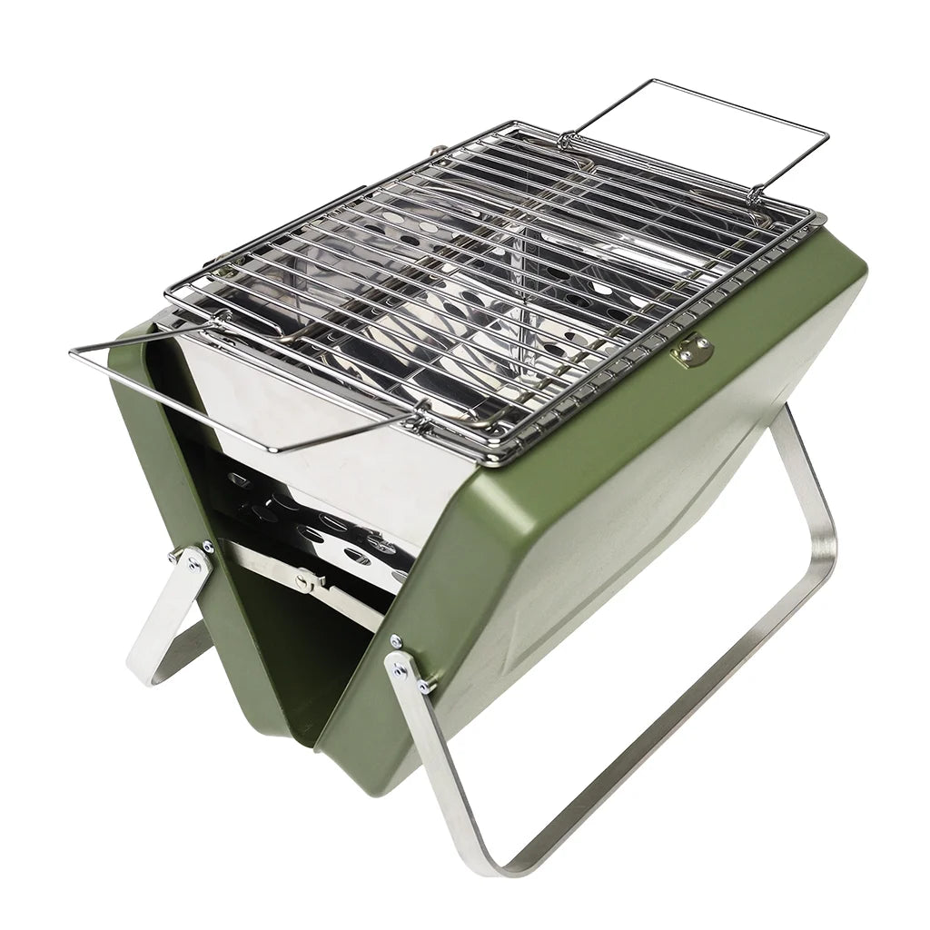 Portable suitcase BBQ
