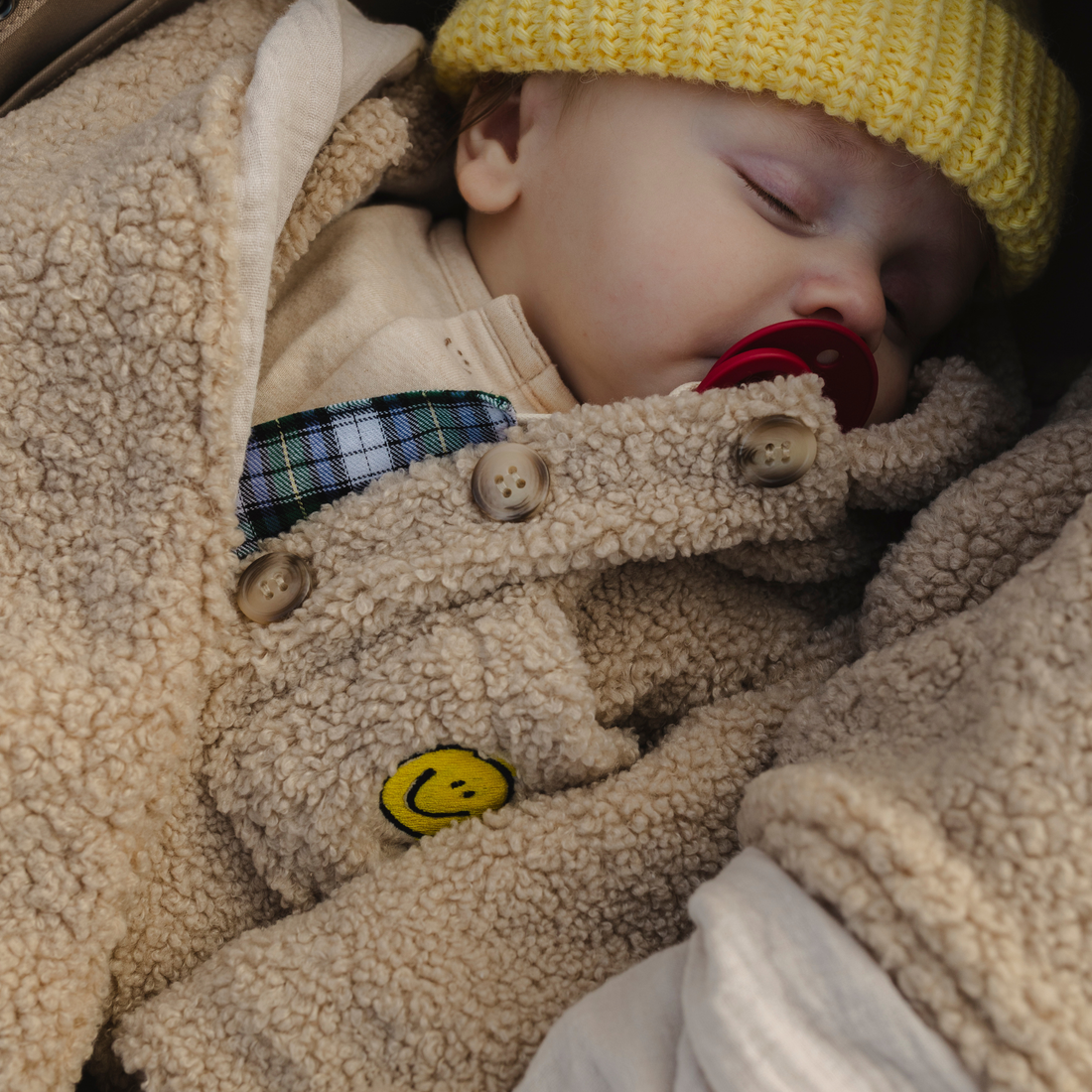 PACIFIER CORD | PETIT TARTAN BLUE