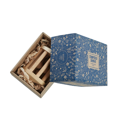 WOODEN RATTLE TURTLE DOVE