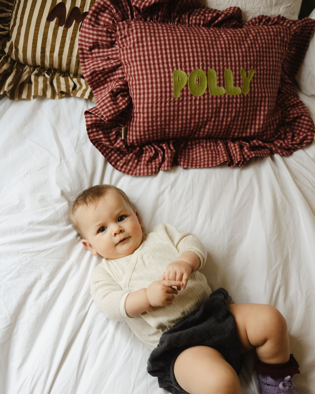 CUSHION | VICHY RUFFLE